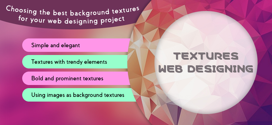 Choosing the best background textures for your web designing project